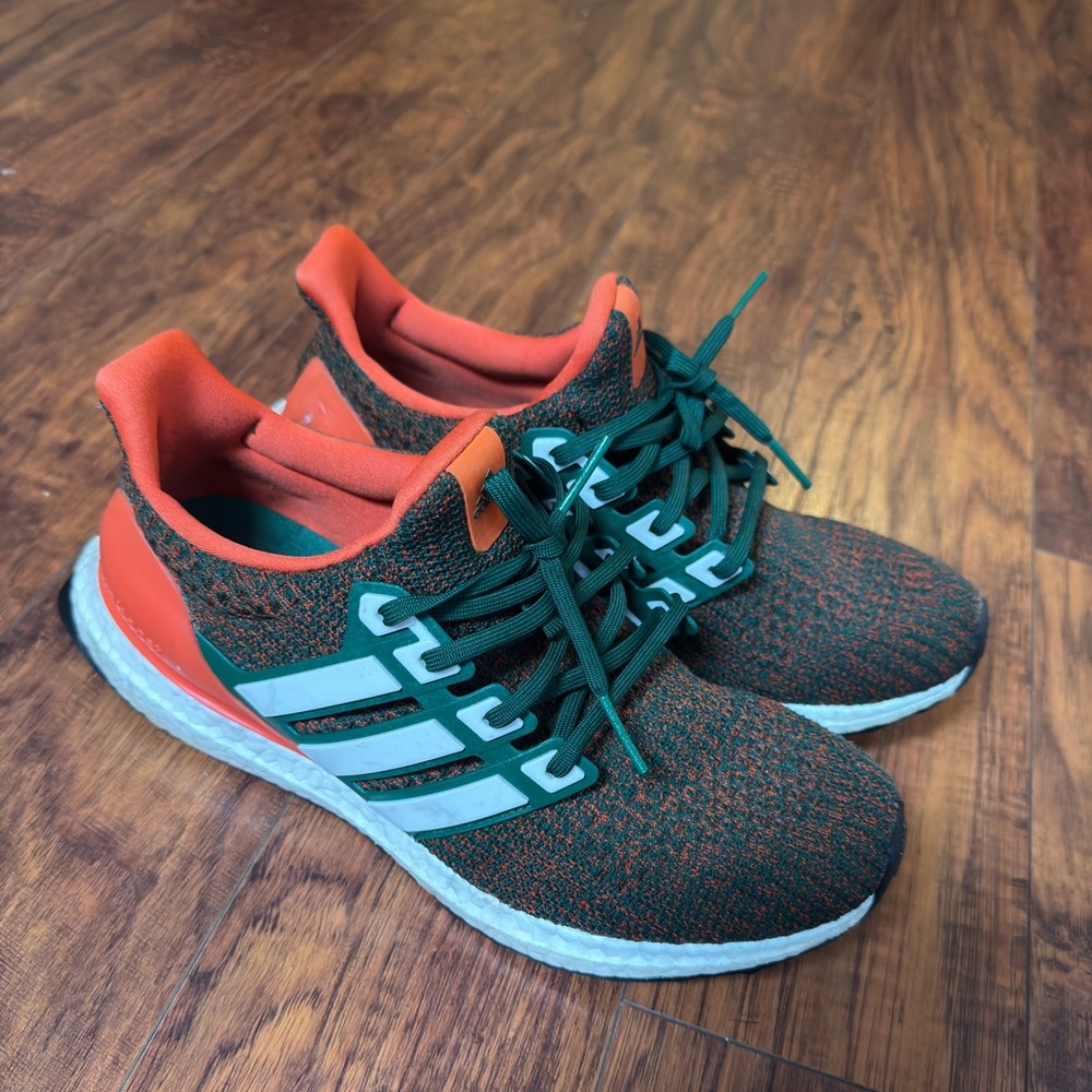 Men’s ultra boost Miami hurricanes